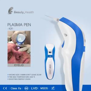 Eyelid Wrinkles Removal With Plasma Lift Medical Device