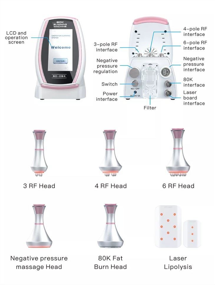 Portable And Popular RF Cavitation Machine